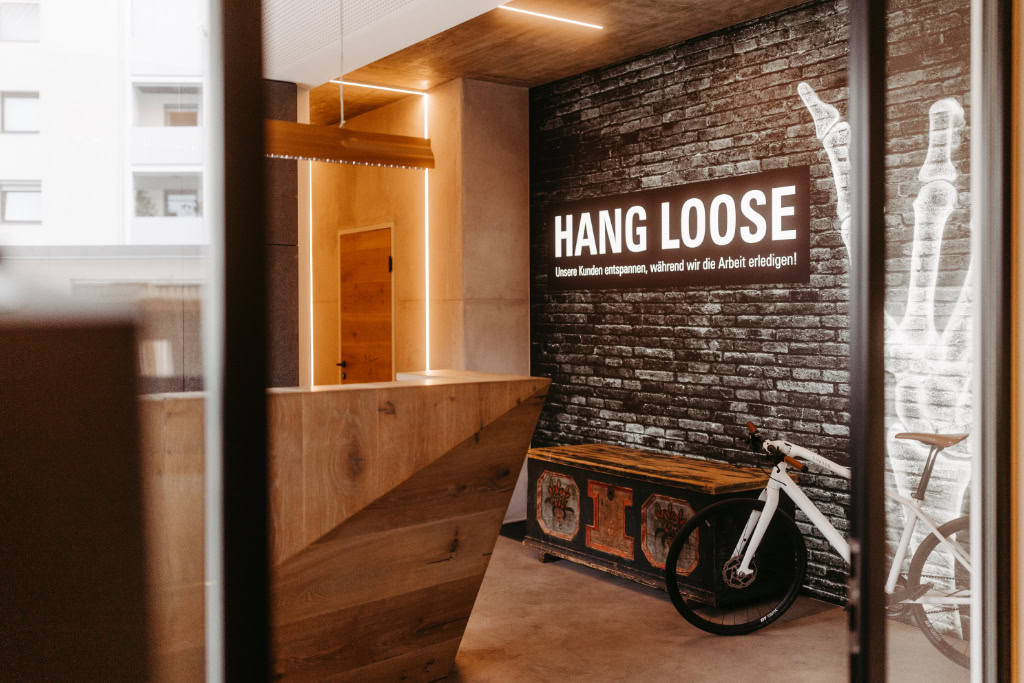 baukreis Empfang im Büro